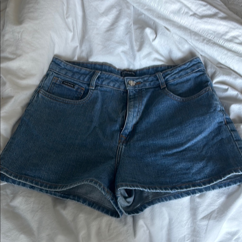 Blue Denim Frank and Oak Women’s Shorts